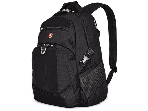 SWISS ARMY BACKPACK W/USB 15.6 IN BLK
