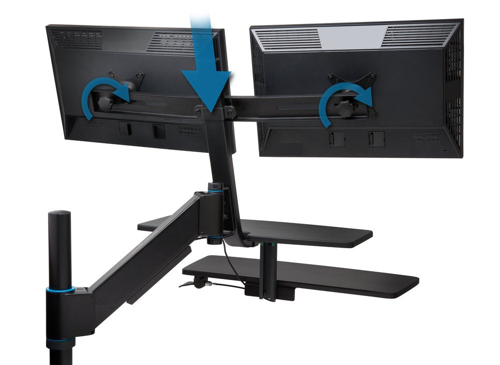 Standing Desk Converter_Dual Monitor