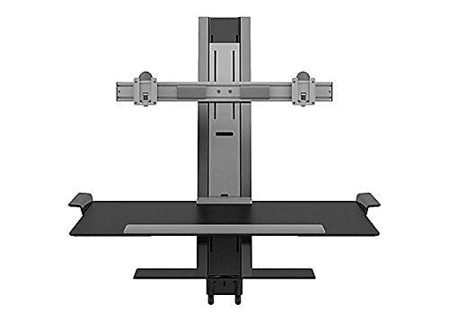humanscale-dual monitor arms-crossbar- 