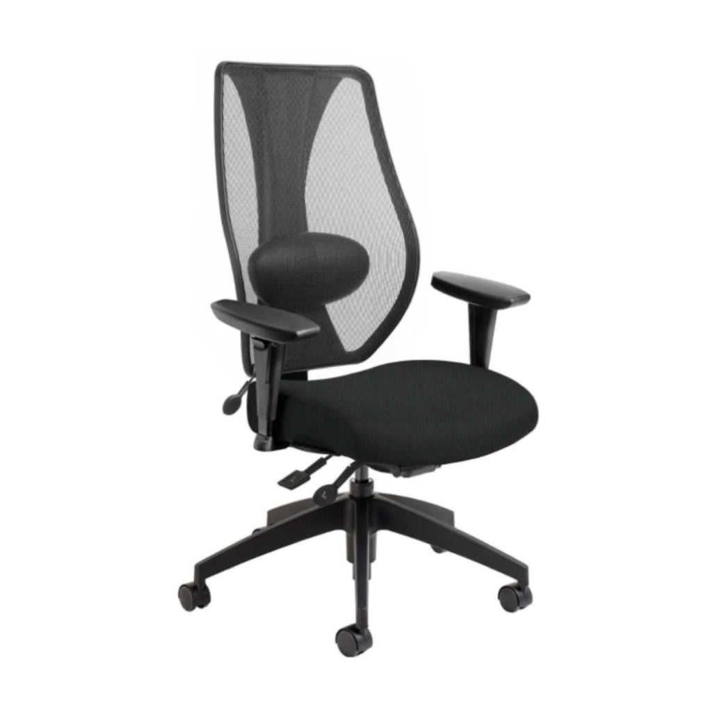 tCentric Hybrid with upholstered seat, air lumbar and lateral arms